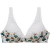 Triangles / Sans armatures Pomm'poire Soutien-gorge sans armatures coque souple turquoise Tsatziki Bleu