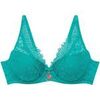 Rembourr&eacute;s Pomm'poire Soutien-gorge ampliforme coque moul&eacute;e turquoise Royaume Bleu