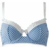 Corbeilles & balconnets Brigitte Bardot Soutien-gorge armatures bleu Badinage Bleu