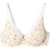 Corbeilles & balconnets Pomm'poire Soutien-gorge &agrave; armatures blanc Pampa Blanc