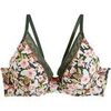 Rembourr&eacute;s Pomm'poire Soutien-gorge ampliforme coque moul&eacute;e kaki Seventies Vert