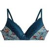 Triangles / Sans armatures Pomm'poire Soutien-gorge souple multico bleu Paprika Bleu
