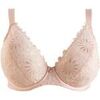Emboitants Brigitte Bardot Soutien-gorge armature grand maintien poudre Acquise Rose