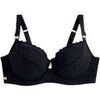 Emboitants Brigitte Bardot Soutien-gorge armature grand maintien noir Affinit&eacute; Noir