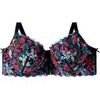 Emboitants Pomm'poire Soutien-gorge &agrave; armatures grand maintien noir/turquoise Eva Noir
