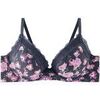 Rembourr&eacute;s Pomm'poire Soutien-gorge ampliforme coque moul&eacute;e multico gris Tarot Rose