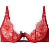 Corbeilles & balconnets Pomm'poire Soutien-gorge corbeille rouge Sangria Rouge