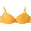 Rembourr&eacute;s Pomm'poire Soutien-gorge ampliforme coque moul&eacute;e jaune Ruche Jaune