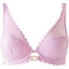 Rembourr&eacute;s Morgan Soutien-gorge ampliforme coque moul&eacute;e parme Lison Violet