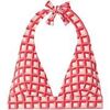 Maillots de bain Pomm'poire Haut de maillot de bain triangle rouge Ibiza