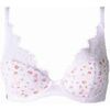 Rembourr&eacute;s Brigitte Bardot Soutien-gorge ampliforme coque moul&eacute;e blanc D&eacute;fil&eacute; Blanc