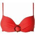 Maillots de bain sur Grenoble : Maillots de bain Brigitte Bardot Haut de maillot de bain coques push up rouge Rivage