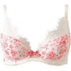 Rembourr&eacute;s Brigitte Bardot Soutien-gorge ampliforme coques moul&eacute;es ivoire Etoffe Blanc