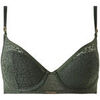 Rembourr&eacute;s Morgan Soutien-gorge ampliforme coques moul&eacute;es kaki Ma&euml;lle Vert