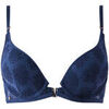 Rembourr&eacute;s Morgan Soutien-gorge ampliforme coques moul&eacute;es bleu marine Alixa Bleu