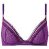Corbeilles & balconnets Morgan Soutien-gorge corbeille violet Cl&eacute;o Violet