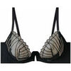 Corbeilles & balconnets Pomm'poire Soutien-gorge &agrave; armatures noir Ind&eacute;cise Noir