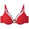 Rembourr&eacute;s Pomm'poire Soutien-gorge ampliforme coque moul&eacute;e rouge Miracle Rouge
