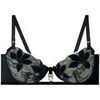 Corbeilles & balconnets Pomm'poire Soutien-gorge &agrave; armatures noir Rafale Noir