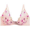Rembourr&eacute;s Pomm'poire Soutien-gorge ampliforme coque moul&eacute;e orange Masque Rose