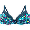 Corbeilles & balconnets Pomm'poire Soutien-gorge &agrave; armatures multico bleu Savane Multicolore