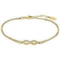 Bracelets Lotus Bracelet Silver Infini argent dor&eacute; Jaune Grenoble