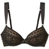 Rembourr&eacute;s Pomm'poire Soutien-gorge push-up noir Merveilleux Noir