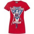 Tee-shirts sur Grenoble : T-shirt Dc Comics Wonder Woman T-shirt &agrave; manches courtes Rouge