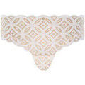 Culottes & autres bas
sur Grenoble : Shorties & boxers Morgan Shorty tanga ivoire Emma Blanc
