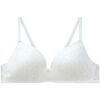 Rembourr&eacute;s Pomm'poire Soutien-gorge ampliforme souple ivoire Eternelle Blanc
