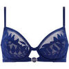 Corbeilles & balconnets Morgan Soutien-gorge armatures bleu marine Lina Bleu