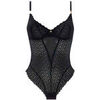 Maillots de corps Morgan Body slip noir Carolina Noir