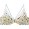 Corbeilles & balconnets Pomm'poire Soutien-gorge ampliforme imprim&eacute; Danseuse Multicolore