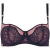 Corbeilles & balconnets Brigitte Bardot Soutien-gorge coques armatures bleu marine Nectar Bleu