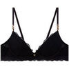 Rembourr&eacute;s Pomm'poire Soutien-gorge ampliforme coque moul&eacute;e push-up noir Poison Noir