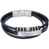 Bracelets Lotus Bracelet homme Style multirang bleu