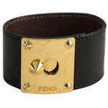 Bracelets Vintage Bracelet en cuir noir Grenoble
