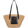 Cabas LANCASTER Sac cabas &eacute;paule Le panier Noir