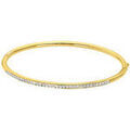 Bracelets sur Grenoble : Bracelets Lotus Bracelet jonc Style Bliss acier dor&eacute; Jaune