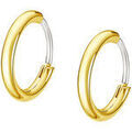 Boucles oreilles Lotus Boucles d'oreilles Homme acier dor&eacute; Jaune Grenoble