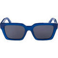 Lunettes sur Grenoble : Lunettes de soleil Off-White OERI111 Branson Lunettes de soleil, Bleu/Gris, 53 mm