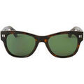 Lunettes sur Grenoble : Lunettes de soleil Off-White OERI107 Moab Lunettes de soleil, Havana/Vert, 52 mm