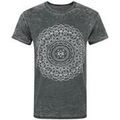 Tee-shirts sur Grenoble : T-shirt Bring Me The Horizon Kaleidoscope Placement Print T-shirt &agrave; manches courtes Gris