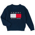 Pulls/Sweat sur Grenoble : Pull enfant Tommy Hilfiger HERITAGE FLAG SWEATER