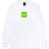 T-shirt Huf T-SHIRT ESSENTIALS BOX LOGO LS WHITE
