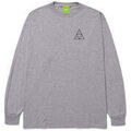 Tee-shirts sur Grenoble : T-shirt Huf T-SHIRT ESSENTIALS TT LS ATHLETIC GREY