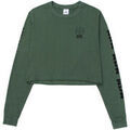 T-shirt Huf T-SHIRT WO WHEELIE CROP SAGE LS Grenoble