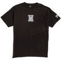 T-shirt Huf T-SHIRT SUNNYDALE SS BLACK Grenoble