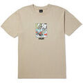T-shirt Huf T-SHIRT BURNING AWAY SS BONE Grenoble