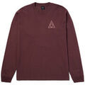 T-shirt Huf T-SHIRT SET TT LS EGGPLANT Grenoble